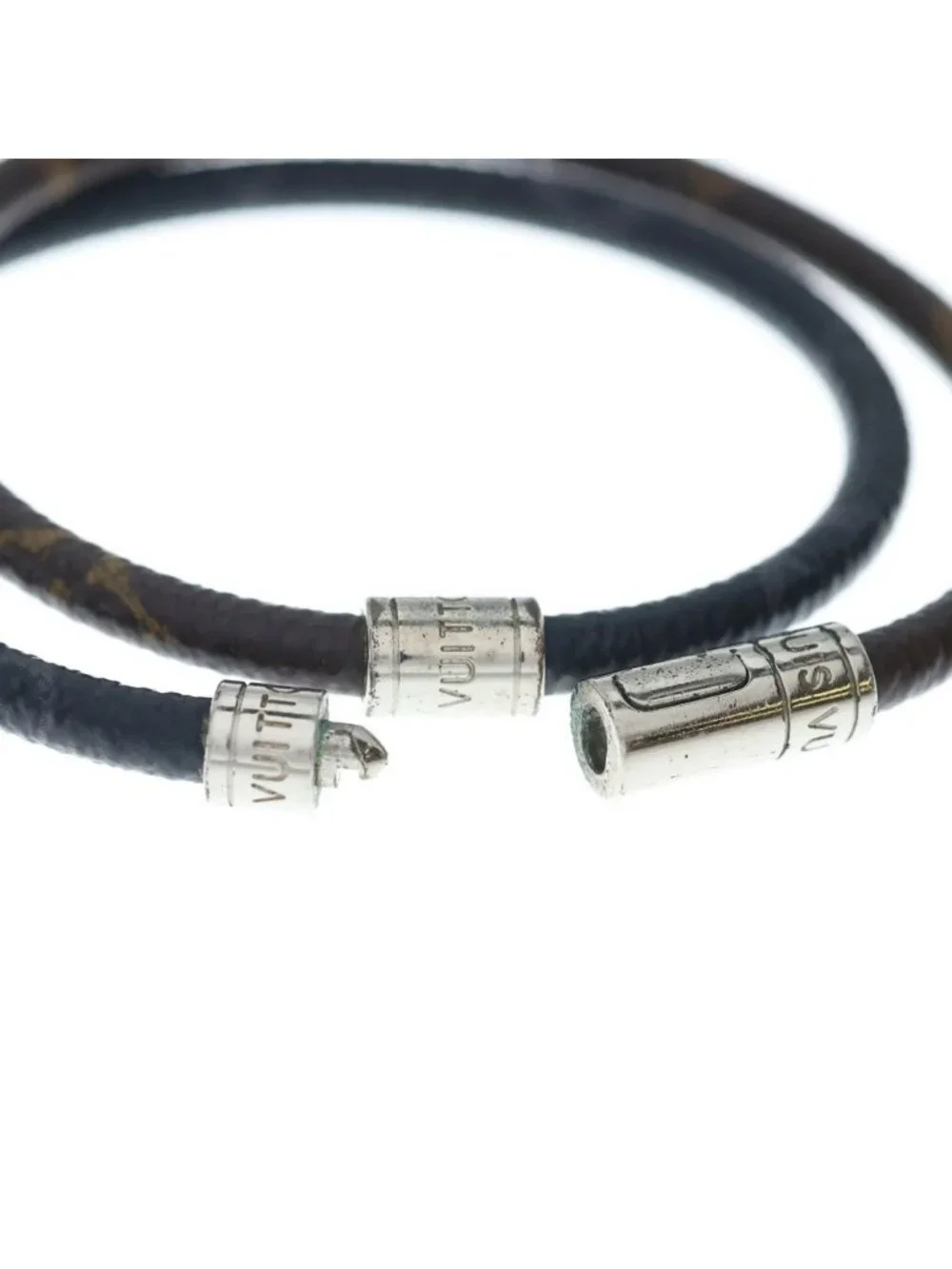 Louis Vuitton Bra Keep It Leather Bra Brown Bracelet